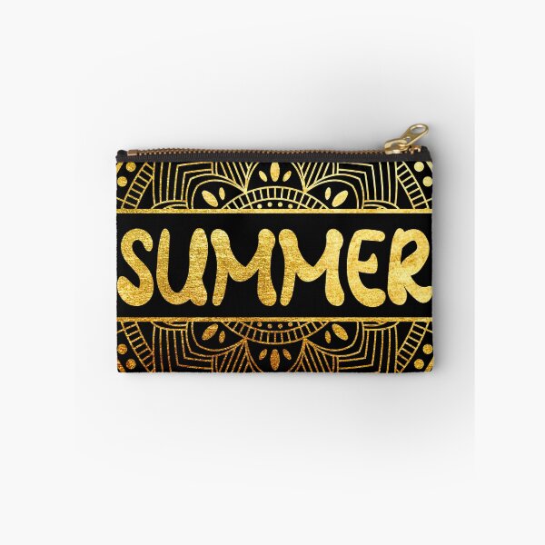 Item preview, Golden metallic summer flower designed and sold by Zevy-Darling.
