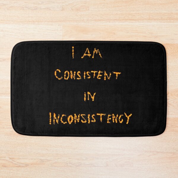 Item preview, I Am Consistent In Inconsistency Word Sticker Pack+ 4 D1 Production designed and sold by SelfUpgrade.