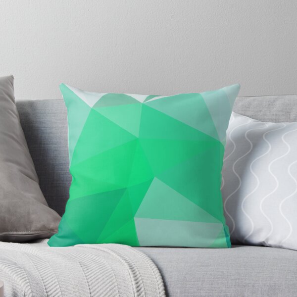 Item preview, Geometric Green Shapes designed and sold by GeoFormsArt.