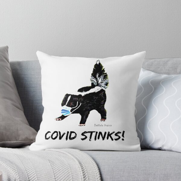 Item preview, Covid Stinks! Funny Skunk  designed and sold by BuffaloPrairie.