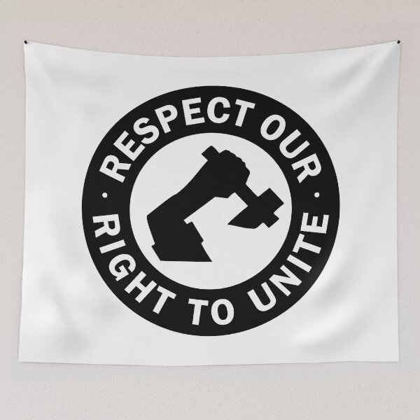 Item preview, Respect Our Right to Unite - Labor Union designed and sold by voltzandvoices.