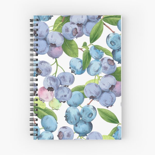 Item preview, Blueberry Fruit Branches Pattern designed and sold by silviaol.