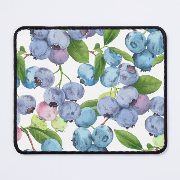 Item preview, Blueberry Fruit Branches Pattern designed and sold by silviaol.
