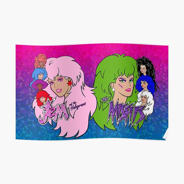 Jem and the Holograms Vs The Misfits Poster
