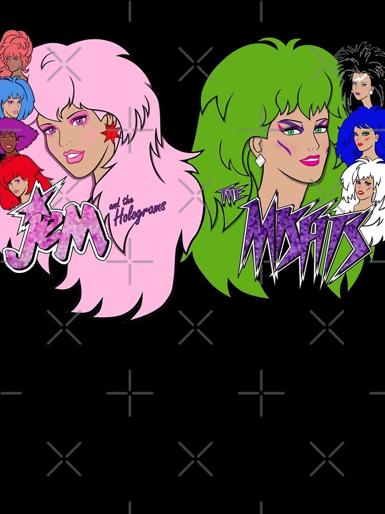 Jem and the Holograms Vs The Misfits by evobs