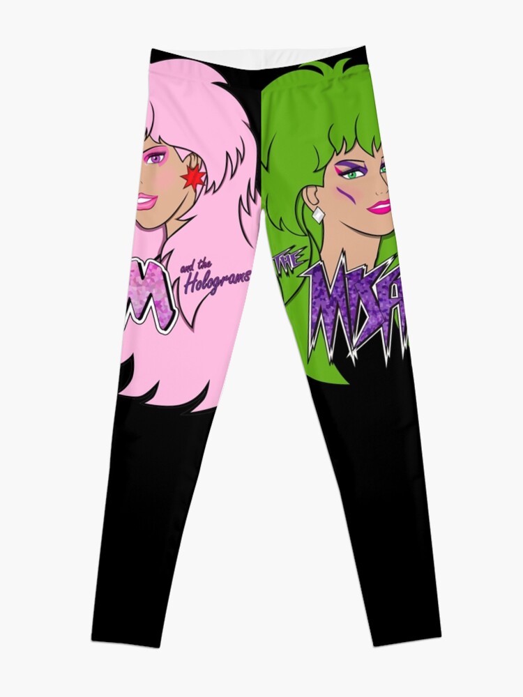 Alternate view of Jem and the Holograms Vs The Misfits Leggings