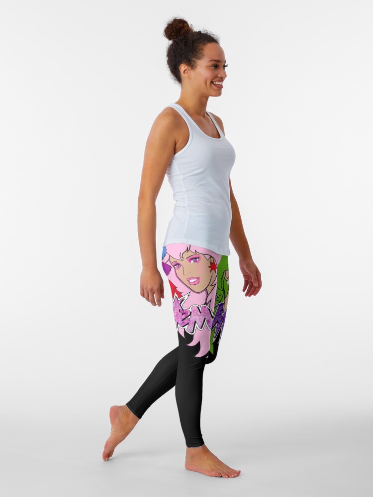 Alternate view of Jem and the Holograms Vs The Misfits Leggings