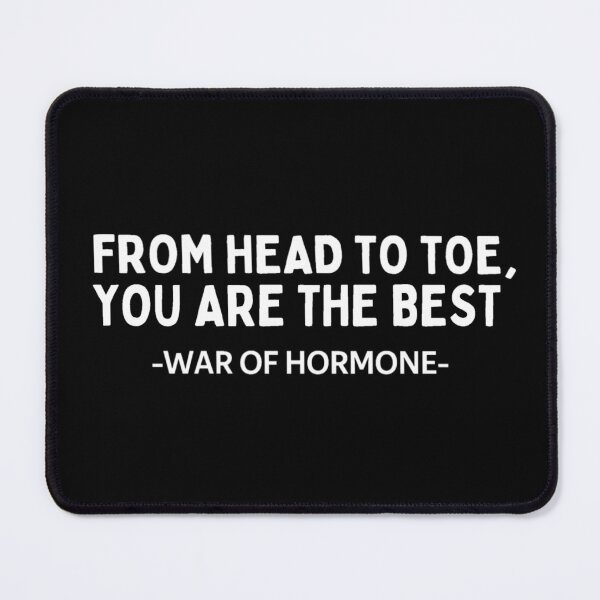 Item preview, War of hormone -phrase designed and sold by Juditicona.