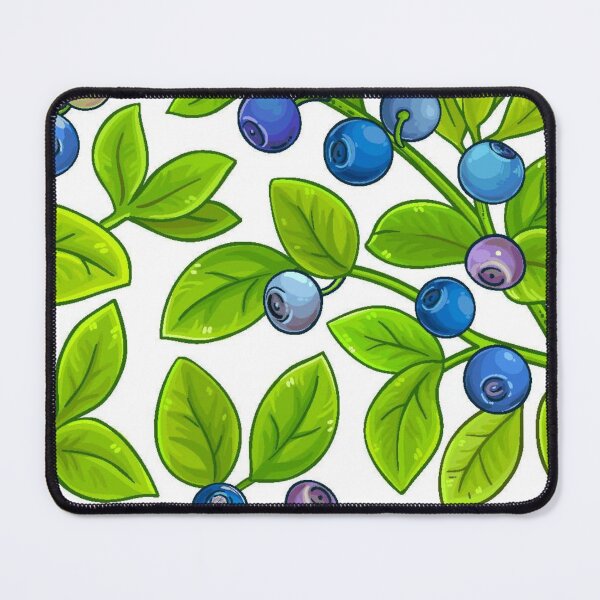 Item preview, Blueberry Fruit Branches Pattern designed and sold by silviaol.
