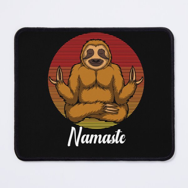 Item preview, Meditating Namaste Sloth Om designed and sold by Peter Stawicki.