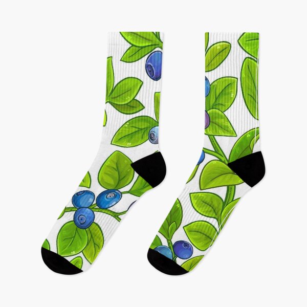 Item preview, Blueberry Fruit Branches Pattern designed and sold by silviaol.