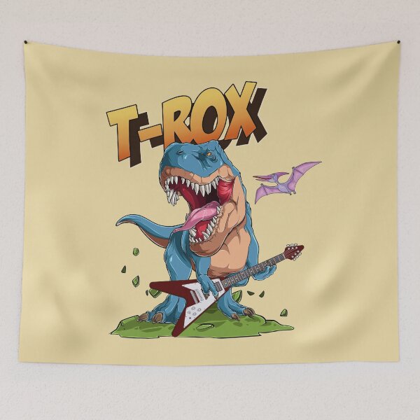 Item preview, T-Rox Musical Dinosaur designed and sold by HappySchnapper.
