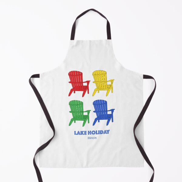Item preview, Bright and Colorful Adirondack Chairs - Lake Holiday Spirit Wear designed and sold by BlueSkyTheory.