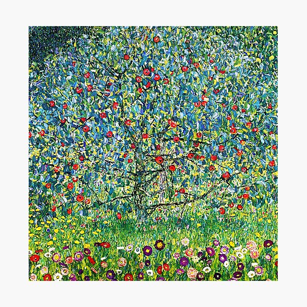 Item preview, Pommier I par Klimt Peinture à l’huile faite à la main| Pommier Gustav Klimt designed and sold by TeeARTHY.