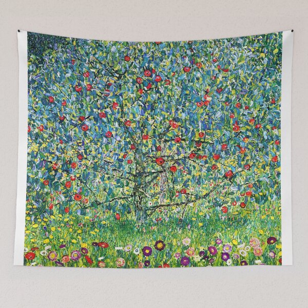 Item preview, Apple Tree I by Klimt Handmade Oil Painting| Gustav Klimt Apple tree  designed and sold by TeeARTHY.
