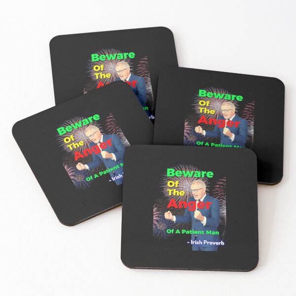 Item preview, Irish Proverb - Beware Of The Anger Of A Patient Man  designed and sold by IrishProverbs.
