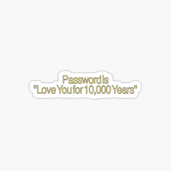 Love You for 10,000 Years - Chungking Express VHS Subtitle Style Shirt