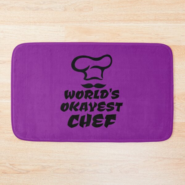 Item preview, World's Okayest Chef. Funny Chef Gift, Chef gift, Cook Gift designed and sold by DesignHouse07.
