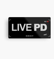 Live PD Rec Metal Print