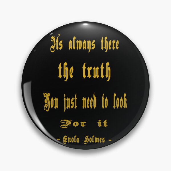 Item preview, Lucky Disguised Secret Message Disappears Enola Holmes Best Cute Golden Style Funny designed and sold by StepaniEdwasiel.