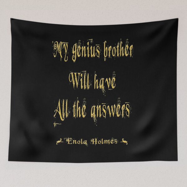 Item preview, Lucky Disguised Secret Message Disappears Enola Holmes Best Golden Style Just For You To Wear Or To designed and sold by StepaniEdwasiel.