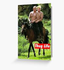 Thug Life Greeting Card