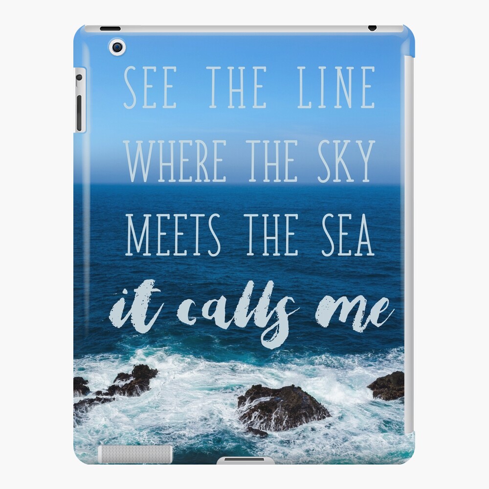 Where the sky meets the sea