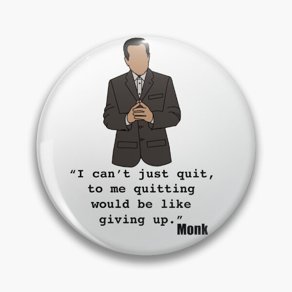 Item preview, Monk can’t just quit. designed and sold by Sonofaseacook.