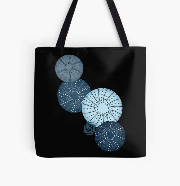 Sea Bags  Blue Sea Urchins Handbag