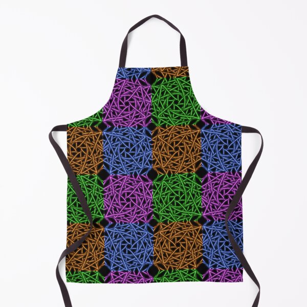 Item preview, Tangle pattern, colorful pop art abstract pattern designed and sold by Meo Design.