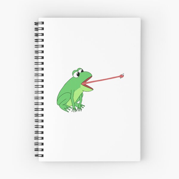 Item preview, Frog eating fly designed and sold by Riley Bergamasco.