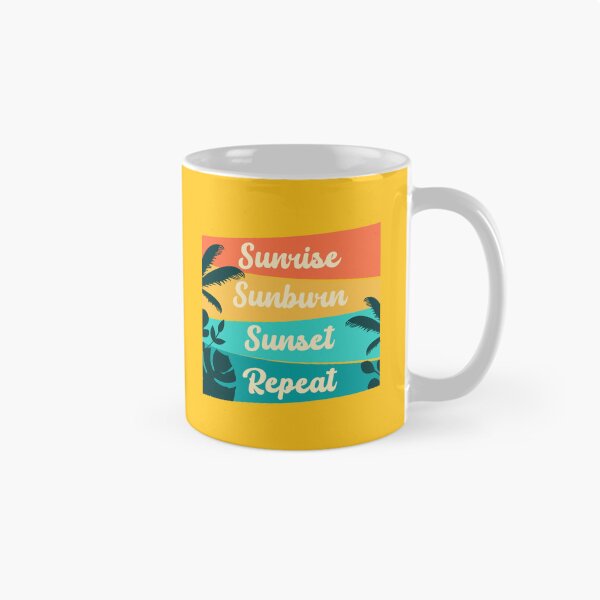 Item preview, Sunrise sunburn sunset repeat, beach funny ocean vacation, travelling lover, vacation designed and sold by SGS-.