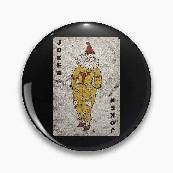 Item preview, Playing Cards Vintage Joker (distressed design) designed and sold by siggyspatsky.