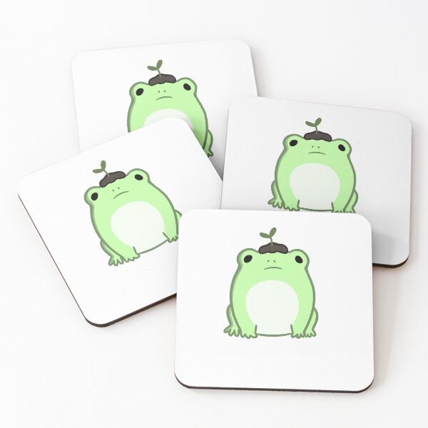 Item preview, frog designed and sold by PinkBunnyFluff.
