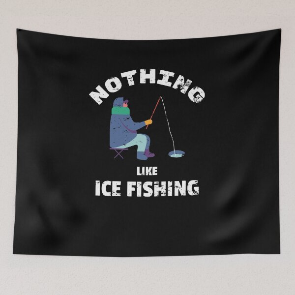 Item preview, Nothing like ice fishing hole Men women Retro Vintage designed and sold by Jeangel97.