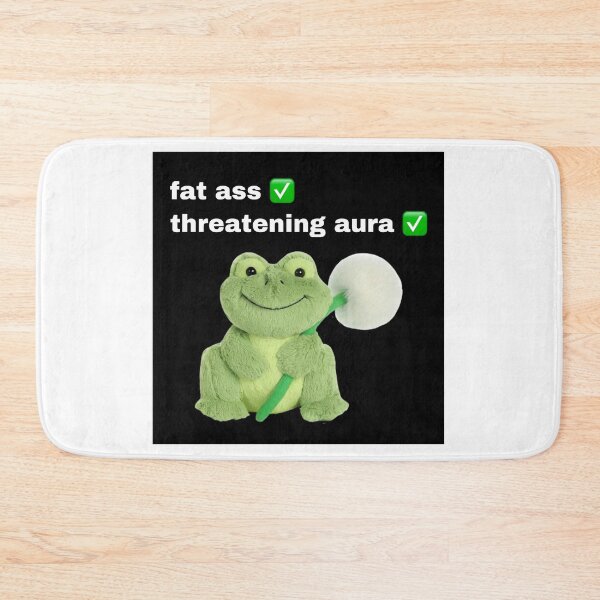 Item preview, frog with fat @ss and threatening aura designed and sold by cherrydanny.