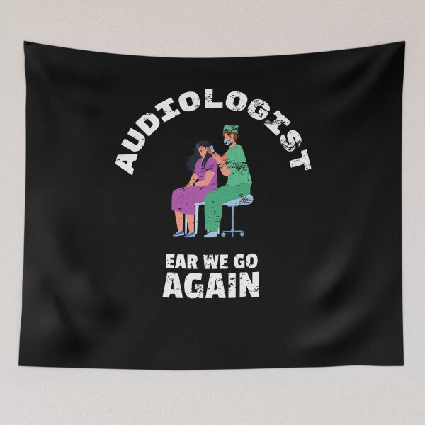 Item preview, Audiologist ear we go Men women Retro Vintage designed and sold by Jeangel97.