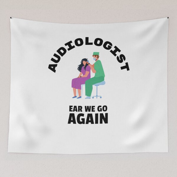 Item preview, Audiologist ear we go Men women designed and sold by Jeangel97.