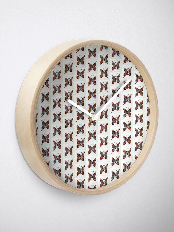 Alternate view of Butterfly Clock