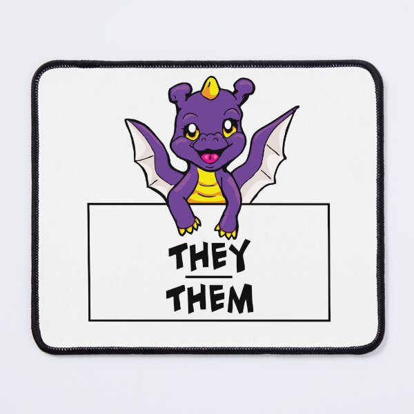 Item preview, They Them Gender pronouns / Non-Binary pronoun designed and sold by Mishcana.