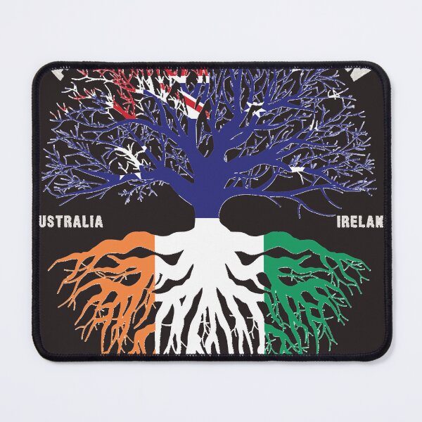 Item preview, Australian Grown Irish Roots Ireland Flag Classic T-Shirt designed and sold by BryanTown3.