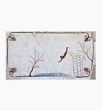 Tomb of the Diver, Paestum Photographic Print