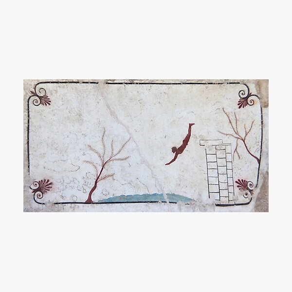 Tomb of the Diver, Paestum Photographic Print