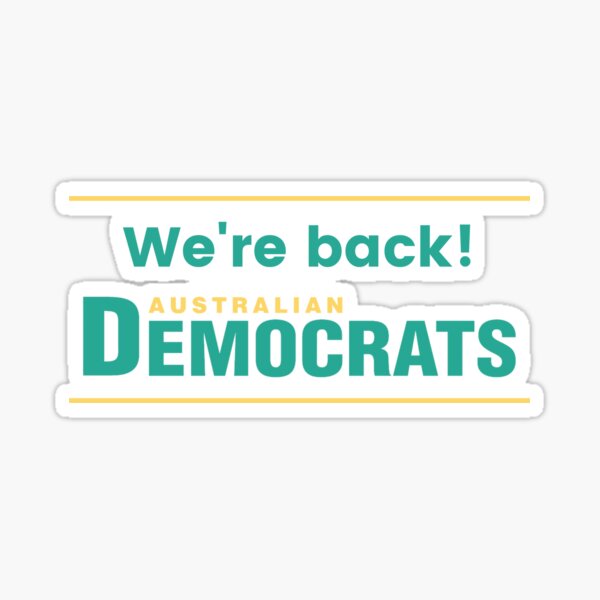 We're Back! Sticker