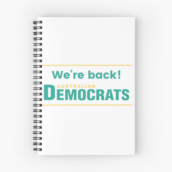 Item preview, We're Back! designed and sold by Australian Democrats.