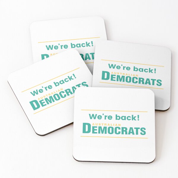 Item preview, We're Back! designed and sold by Australian Democrats.