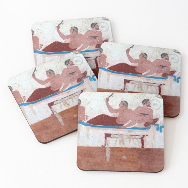 Item preview, Tomb of the Diver (North wall), Paestum designed and sold by Yair Karelic.
