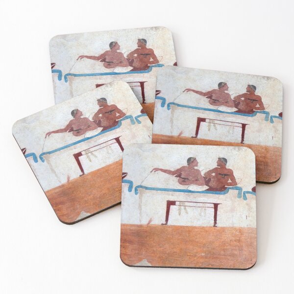 Item preview, Tomb of the Diver (South wall), Paestum designed and sold by Yair Karelic.