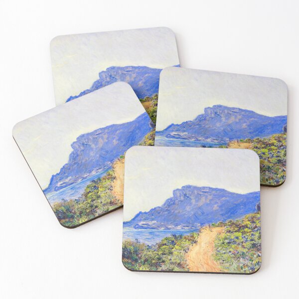 Item preview, The Corniche landscape painting  by Claude Monet,landscapes,impressionism, impressionist,Monet artwork, famous paintings,Monet works,  designed and sold by Tamas Das.