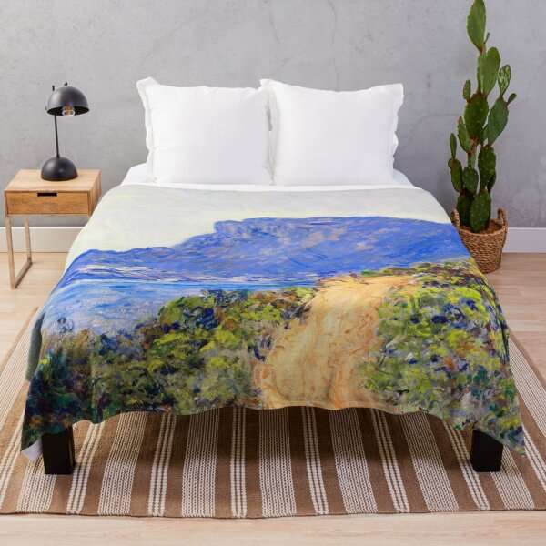 Item preview, The Corniche landscape painting by Claude Monet,landscapes,impressionism, impressionist,Monet artwork, famous paintings,Monet works, designed and sold by Tamas Das.